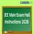 JEE Main Exam Hall Instructions 2026 - Check Must Know Points